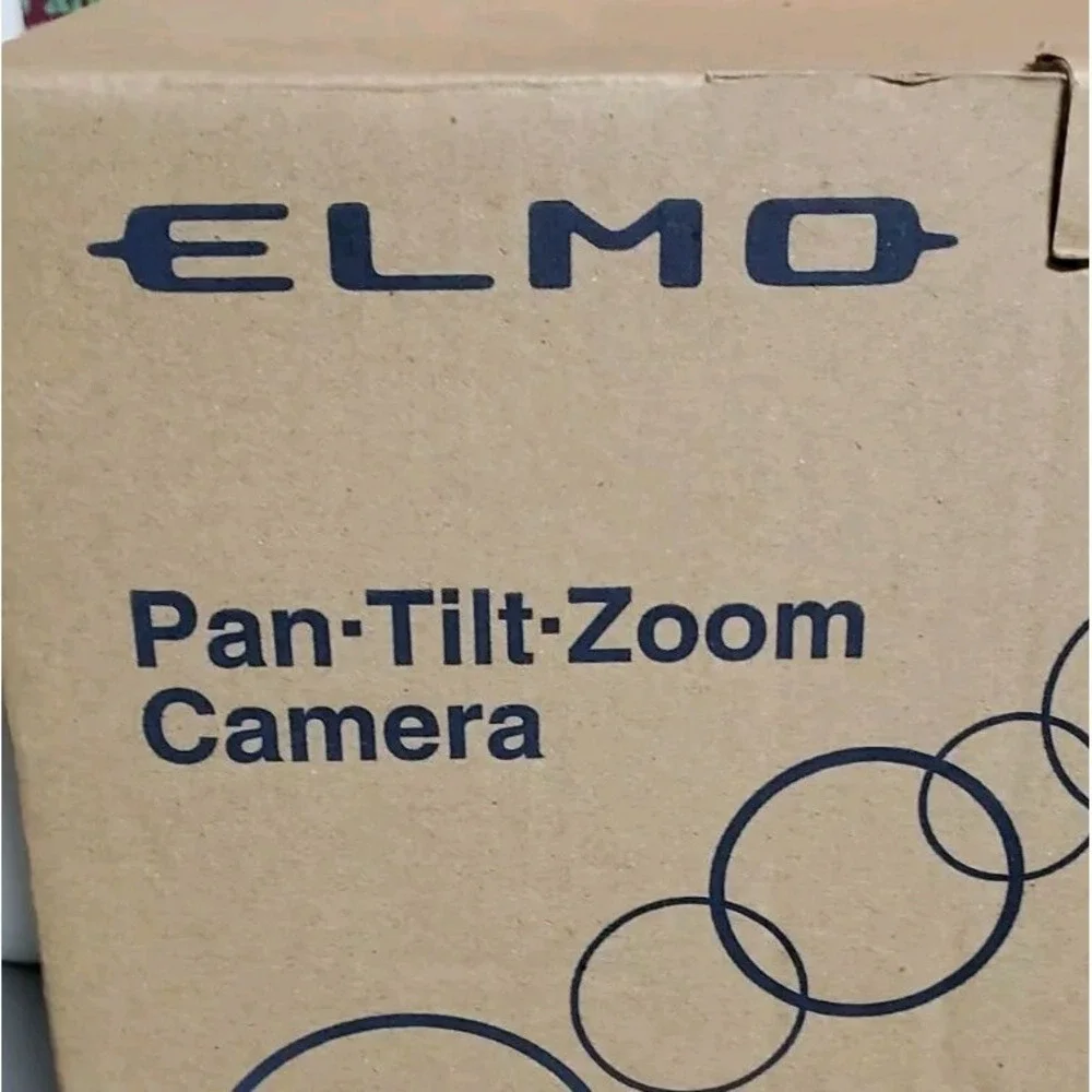Elmo PTC-400C Pan Tilt Zoom Remote Controlled CCTV Camera Ceiling‎ Security Conf